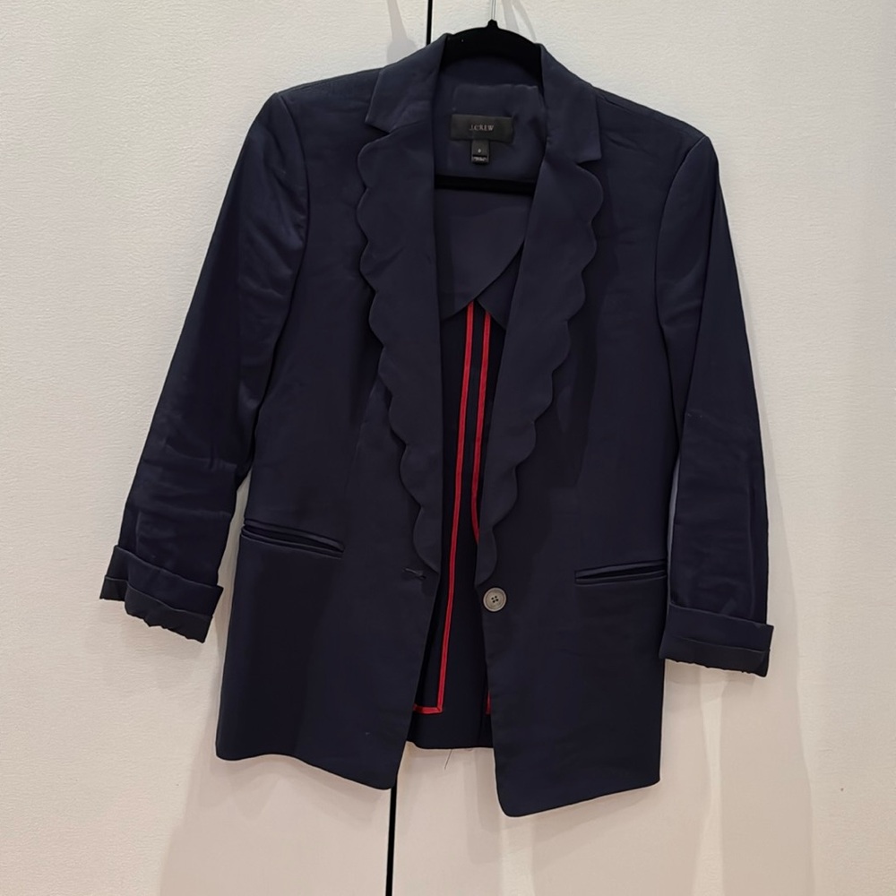 Barely worn JCrew Linen Blazer